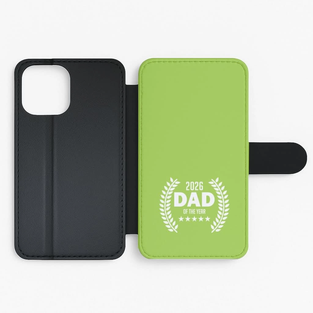 2026 Dad Rating Flip / Wallet Phone Case Gift Choice