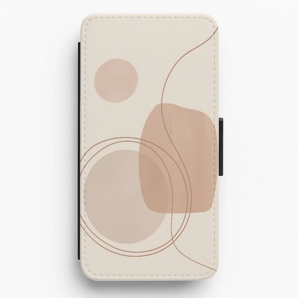 Abstract Pattern V Flip / Wallet Phone Case Slim Feel