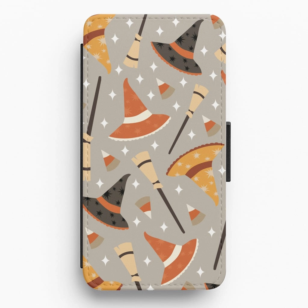 Elegant Build Texture Halloween Pattern 19 Flip / Wallet Phone Case