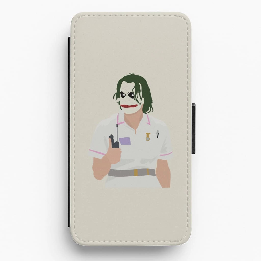 Nurse Joker Flip / Wallet Phone Case Flexible Surface Texture