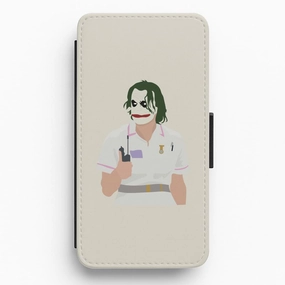 Nurse Joker Flip / Wallet Phone Case Flexible Surface Texture