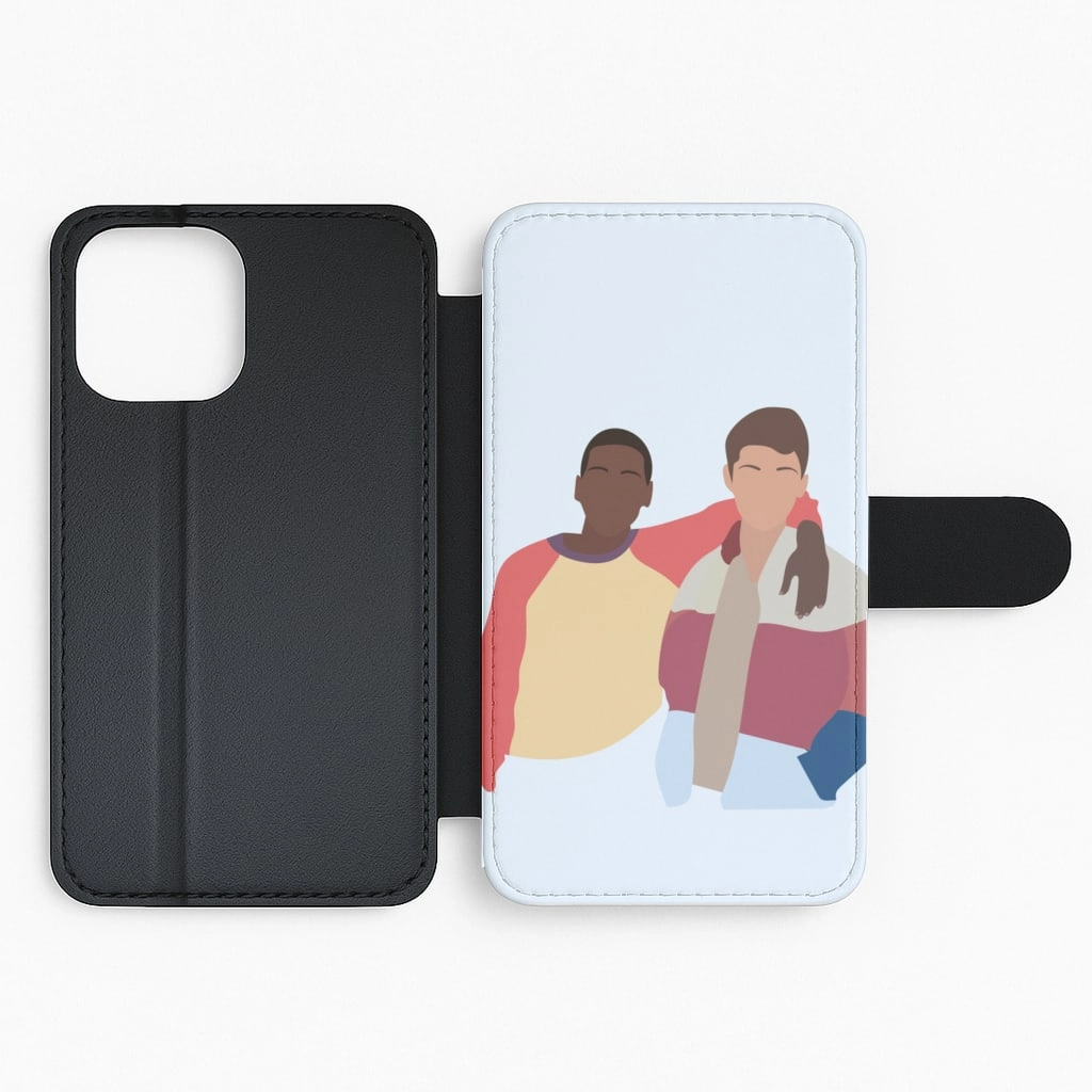 Rugged Surface Otis and Eric - Sex Education Flip / Wallet Phone Case