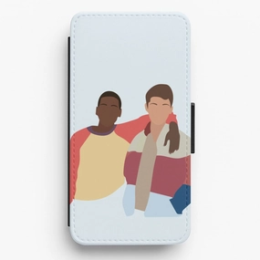 Classic Frame Otis and Eric - Sex Education Flip / Wallet Phone Case
