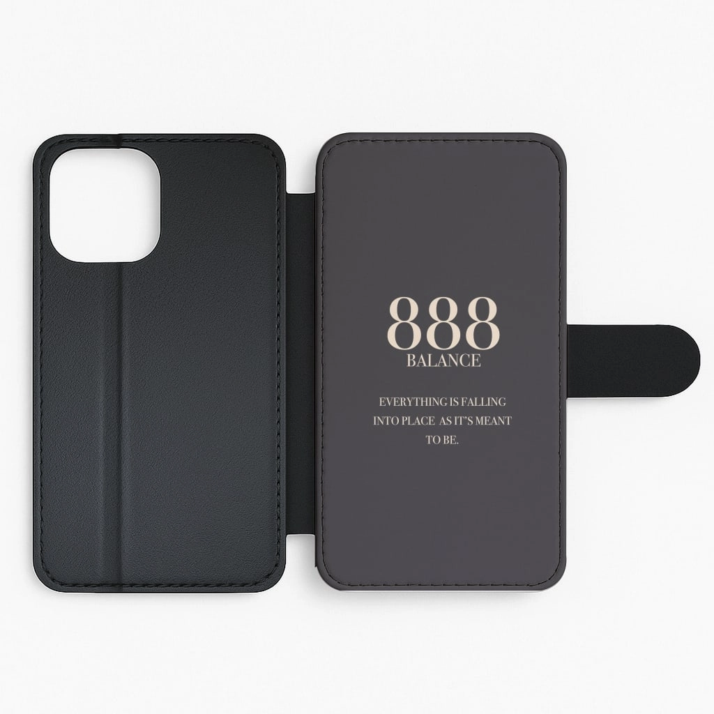 888 - Angel Numbers Flip / Wallet Phone Case Enhanced grip
