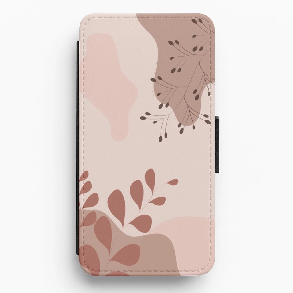 Minimal Pattern Grip Assist Abstract Geomtric III Flip / Wallet Phone Case