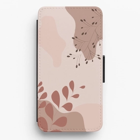 Minimal Pattern Grip Assist Abstract Geomtric III Flip / Wallet Phone Case
