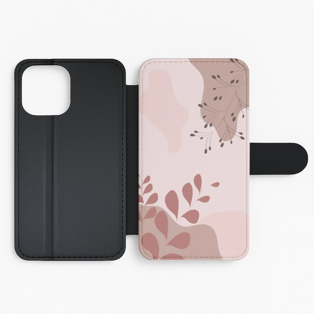 Abstract Geomtric III Flip / Wallet Phone Case Durable Texture Build