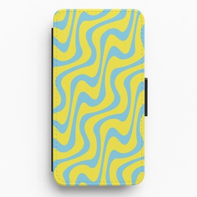 Abstract Pattern 10 Flip / Wallet Phone Case Soft Design Clear Design