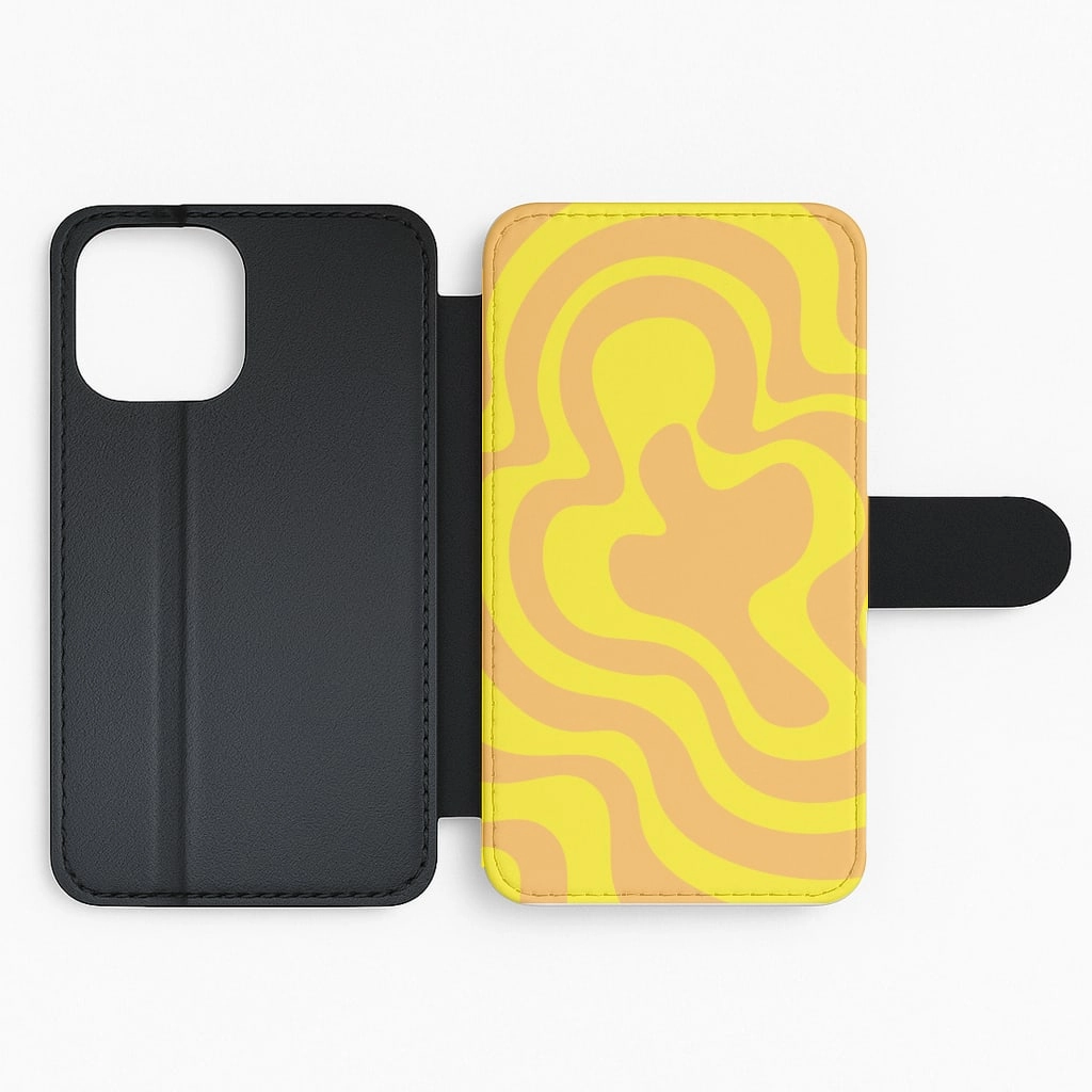 Abstract Pattern 13 Flip / Wallet Phone Case Scratch Block Drop Shield