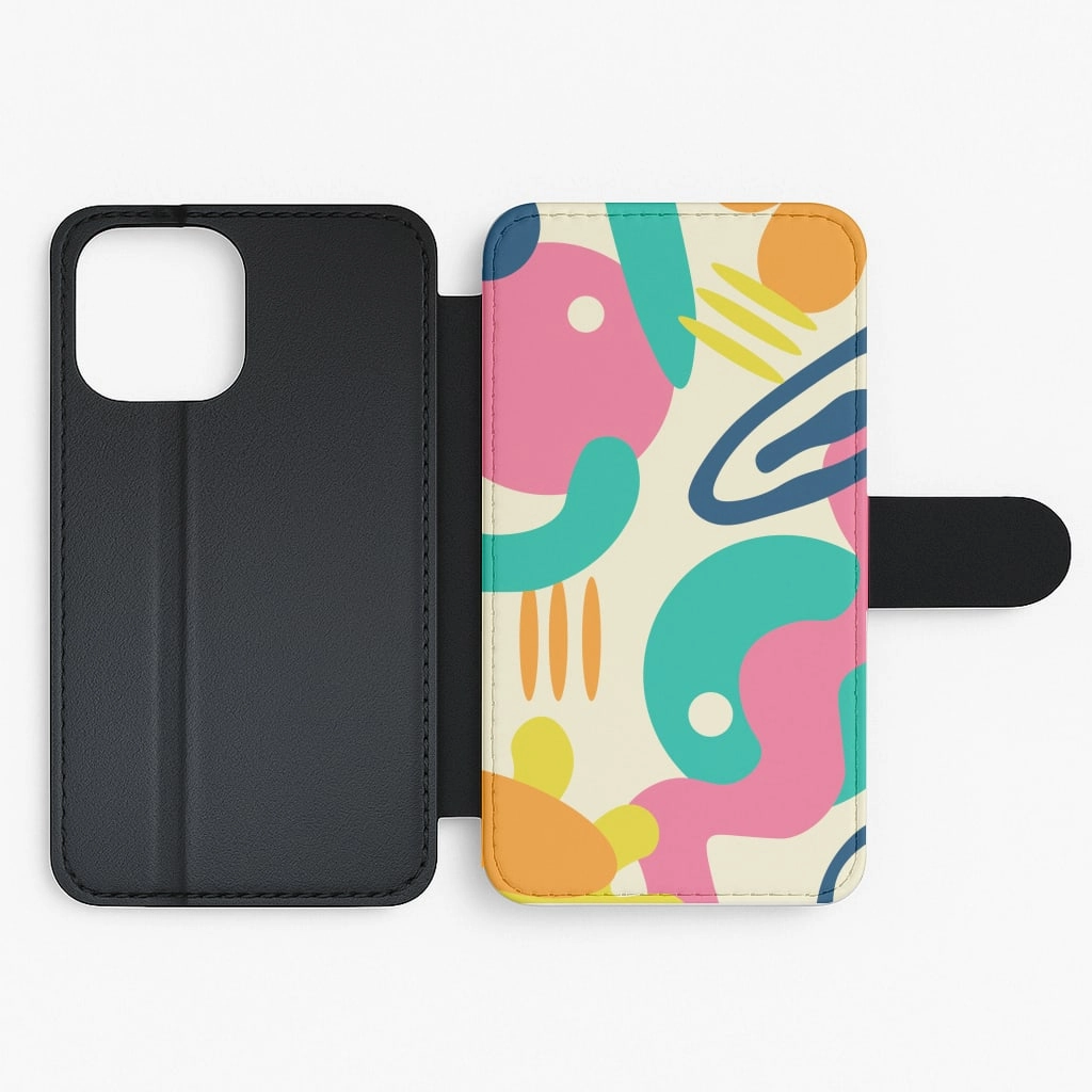Simple Finish Abstract Pattern 1 Flip / Wallet Phone Case