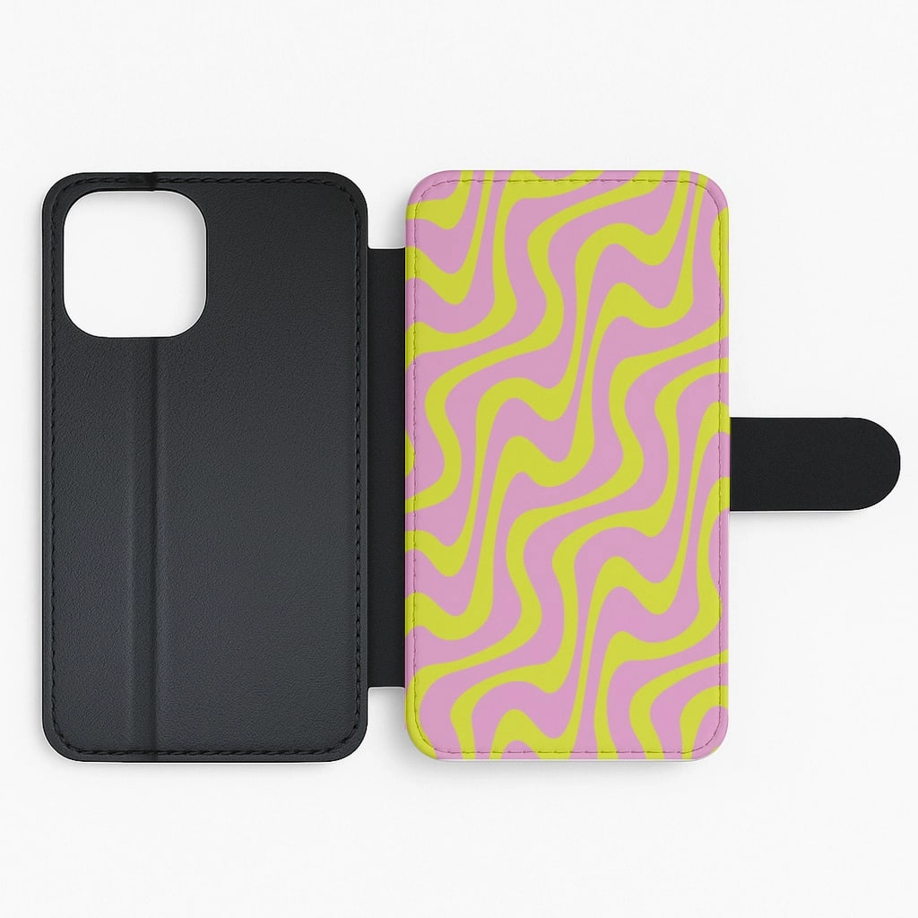Abstract Pattern 9 Flip / Wallet Phone Case Scratch Resistant Hybrid Frame