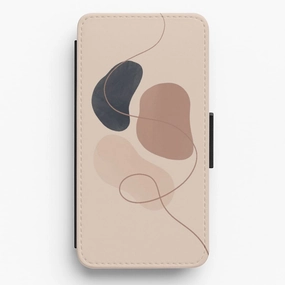 Modern Touch Abstract Pattern II Flip / Wallet Phone Case