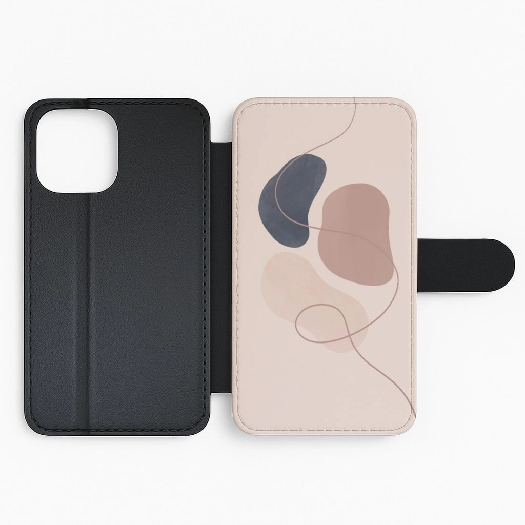 Comfort Texture Layer Waterproof Design Abstract Pattern II Flip / Wallet Phone Case