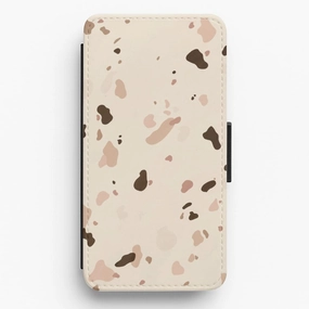 Textured Finish Abstract Pattern IV Flip / Wallet Phone Case