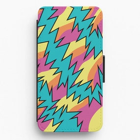 Durable Pattern Luxury Grip Abstract Patterns 24 Flip / Wallet Phone Case
