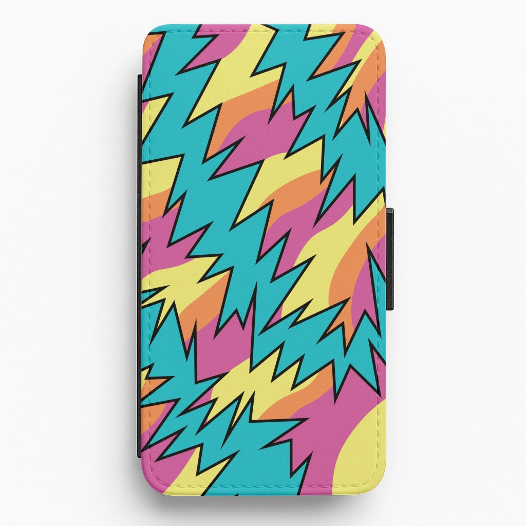 Durable Pattern Luxury Grip Abstract Patterns 24 Flip / Wallet Phone Case