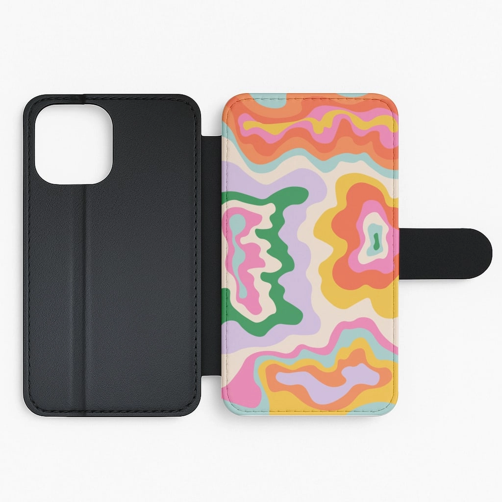 Abstract Patterns 25 Flip / Wallet Phone Case Sleek Profile