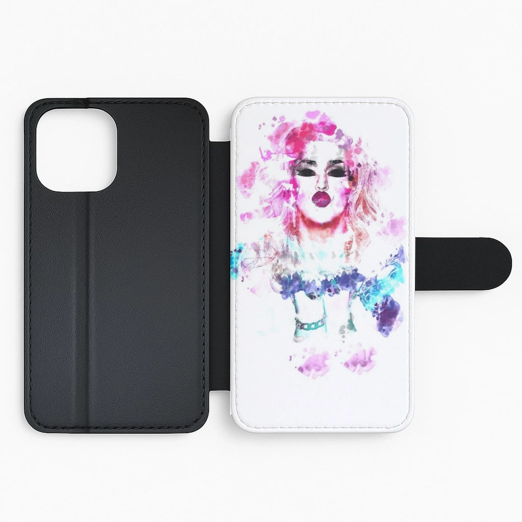 Adore Delano - RuPaul's Drag Race Flip Wallet Phone Case high quality build Heat resistant