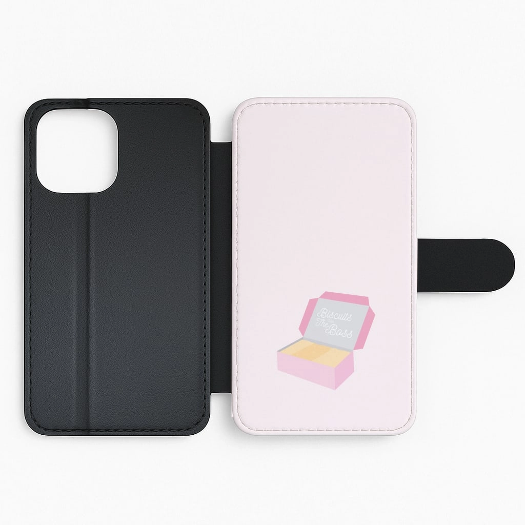 Portable Shield Biscuits Flip / Wallet Phone Case