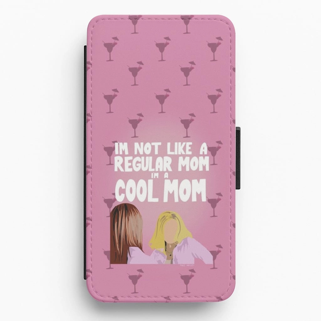 Luxury Grip Protective Touch I'm A Cool Mom Flip / Wallet Phone Case