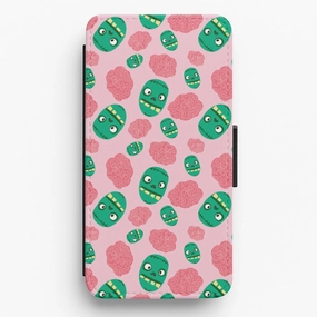 Frankenstein And Brains - Halloween Flip / Wallet Phone Case Fashion Look