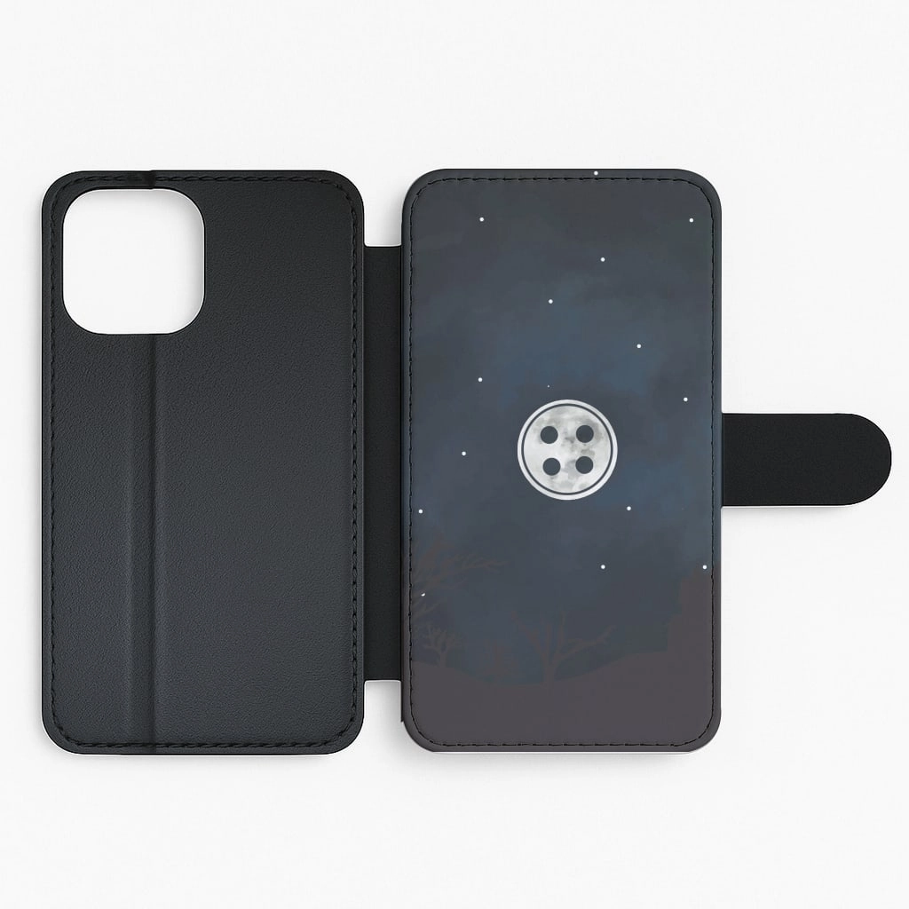 Gradient Design Button Flip / Wallet Phone Case