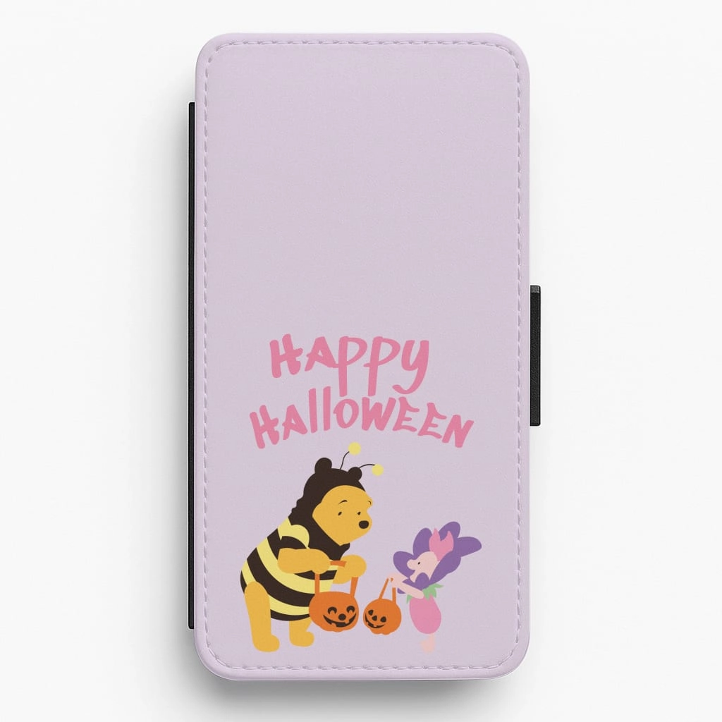 Winnie Halloween Flip / Wallet Phone Case Sporty Design Smooth Coating