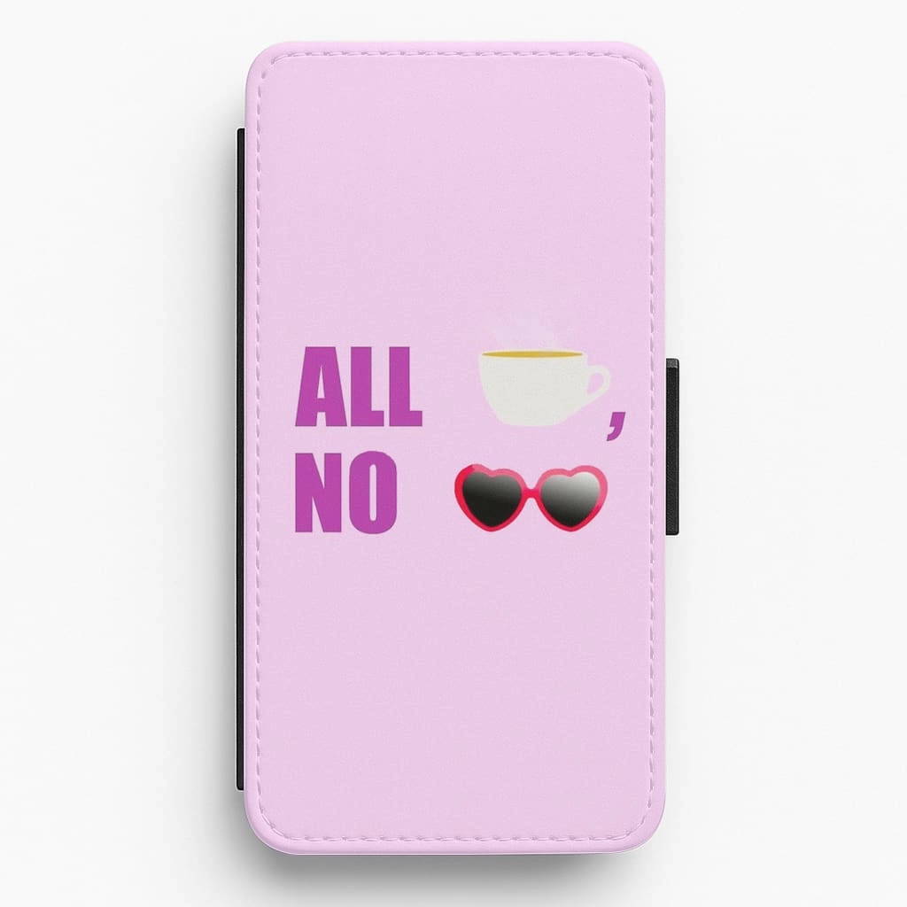 High Durability Perfect Fit All T, No Shade - RuPaul's Drag Race Flip Wallet Phone Case