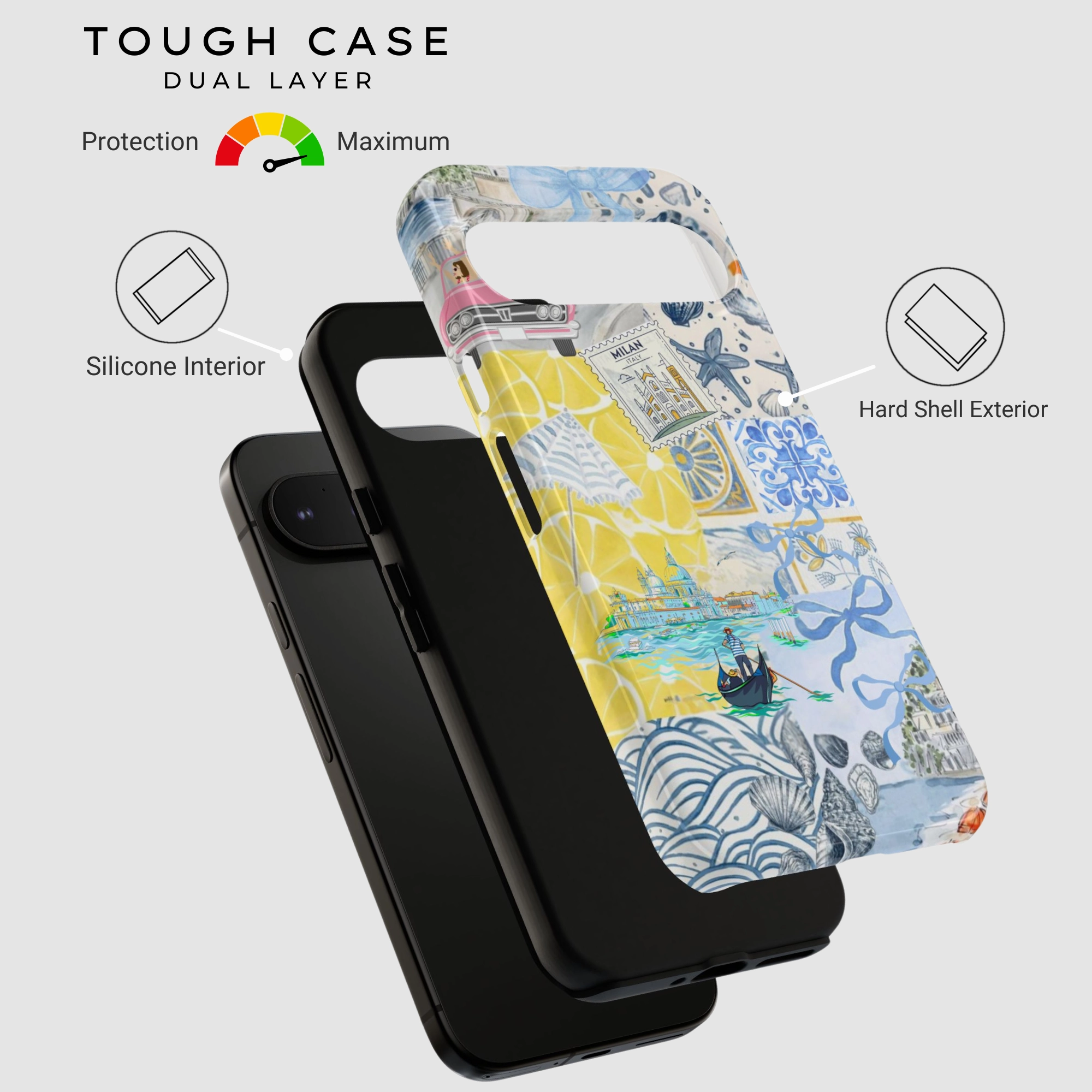 Minimal Texture Layer Rugged Protection Aloha Edit