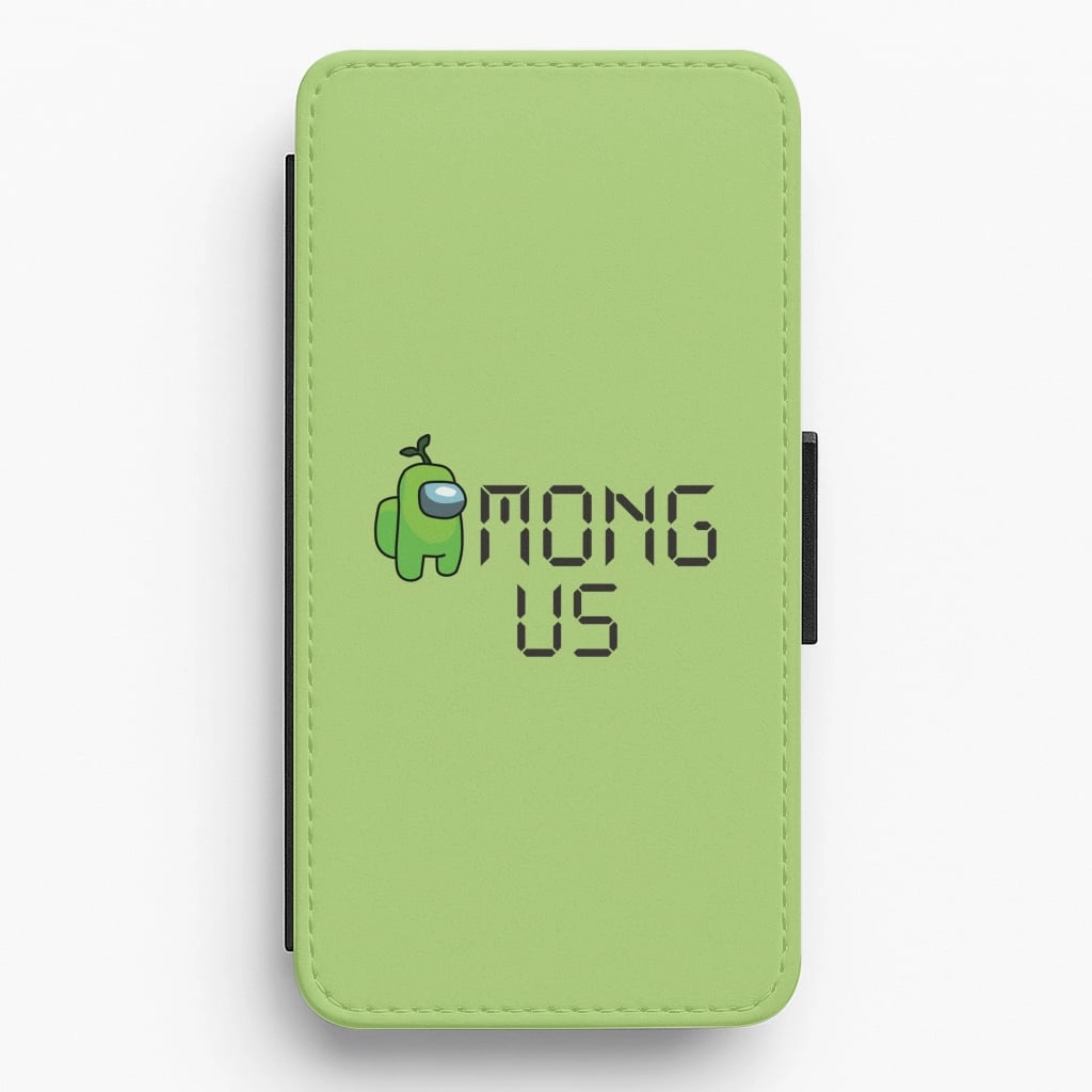 Among Gaming - Green Flip / Wallet Phone Case Modern Texture Build