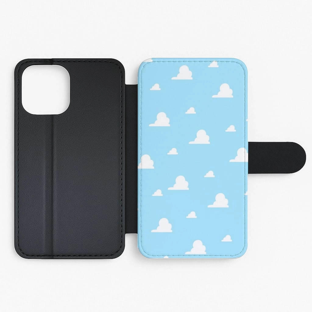 Andy's Bedroom Wallpaper Flip / Wallet Phone Case Everyday Look Matte Texture Finish