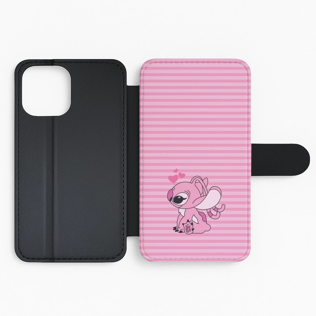 Modern Grip Angel Valentine's Flip / Wallet Phone Case