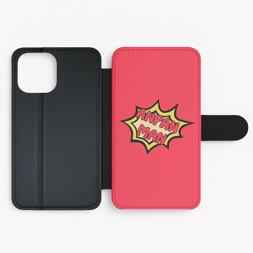 Anpan Man Explosion - BTS Flip / Wallet Phone Case Wireless charging Matte Detail