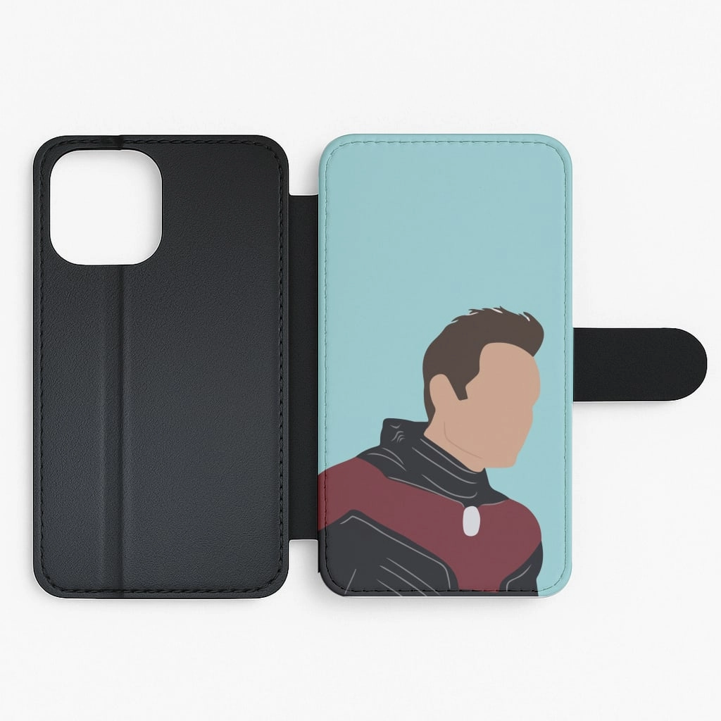 Ant-Man - Marvel Flip / Wallet Phone Case Clear Frame Comfort Edge Texture