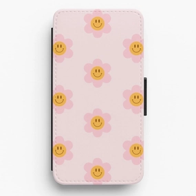 Refined Texture Durable Design Texture Flower Pattern - Hot Girl Summer Flip / Wallet Phone Case