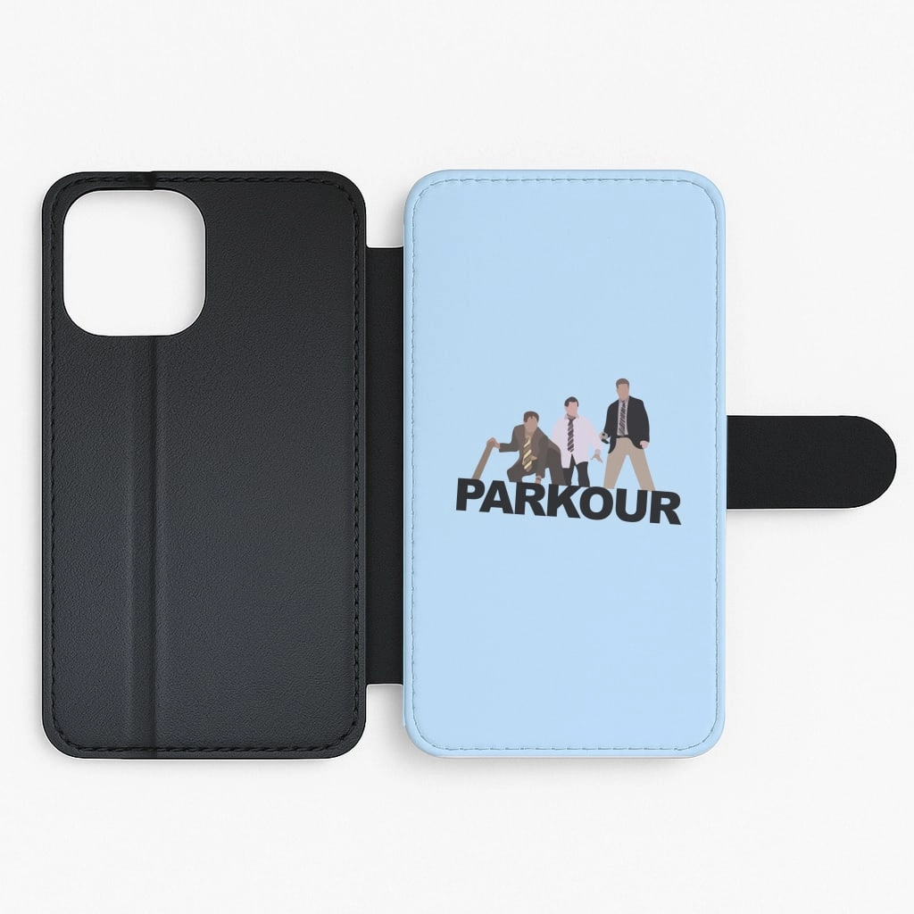 Parkour Flip / Wallet Phone Case Magnetic Mount Compatible Portable Shield