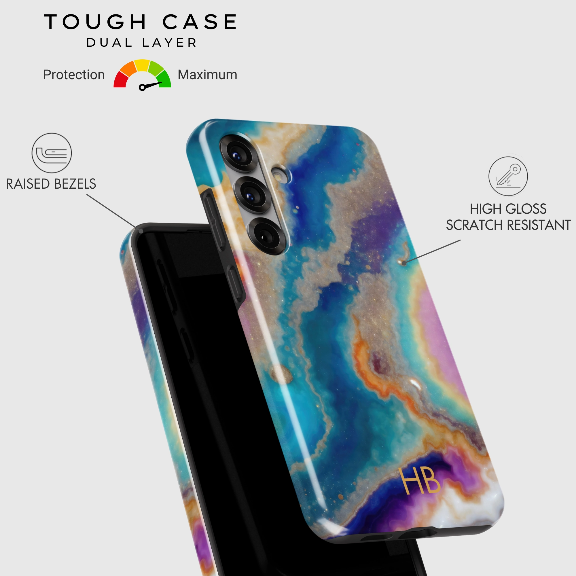 Ocean Prism Stylish Detailing