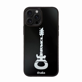 Charvel  Matte Black Toothpaste Logo | iPhone Case Flexible Detail Premium Look