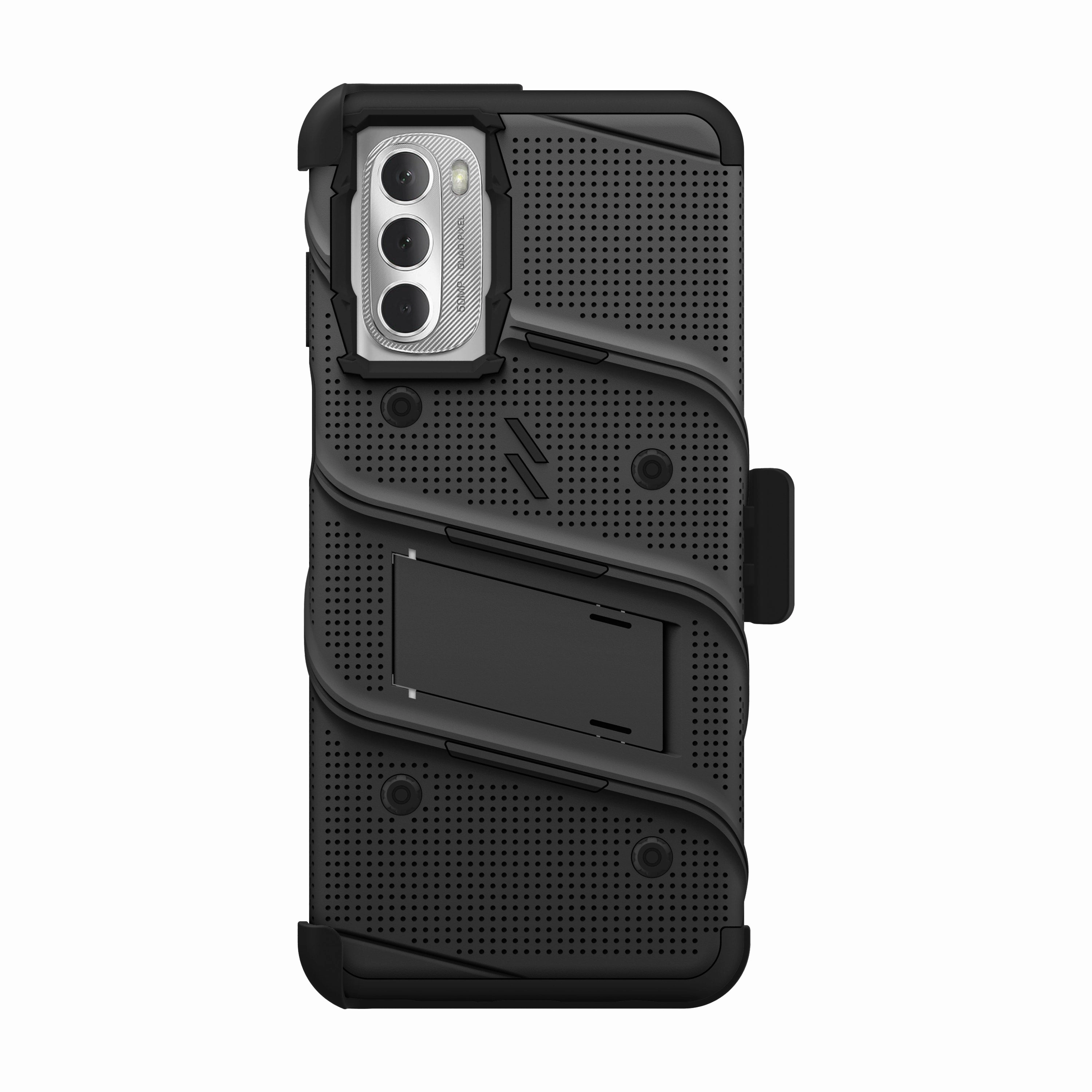 ZIZO BOLT Bundle moto g STYLUS 5G (2022) Case Rugged Look Finish Classic Look