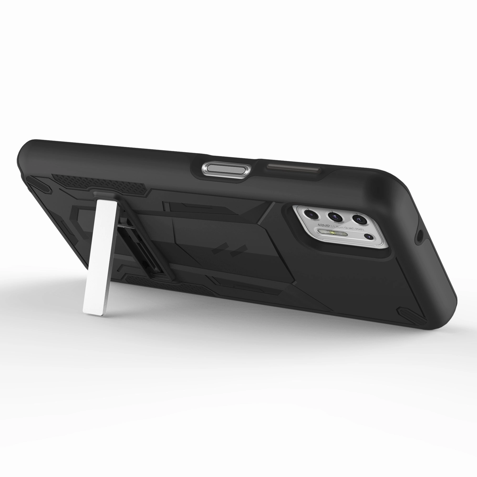 Light Edge Stylish Finish ZIZO TRANSFORM Series Moto G Stylus (2021) Case