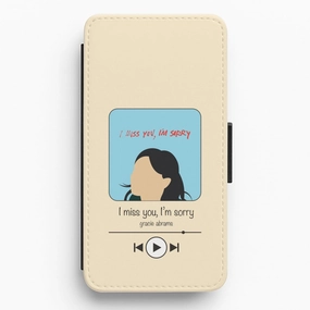 I Miss You - Abrams Flip / Wallet Phone Case Professional Look