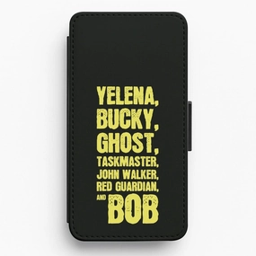 Antiheroes List Flip / Wallet Phone Case Durable Build Texture