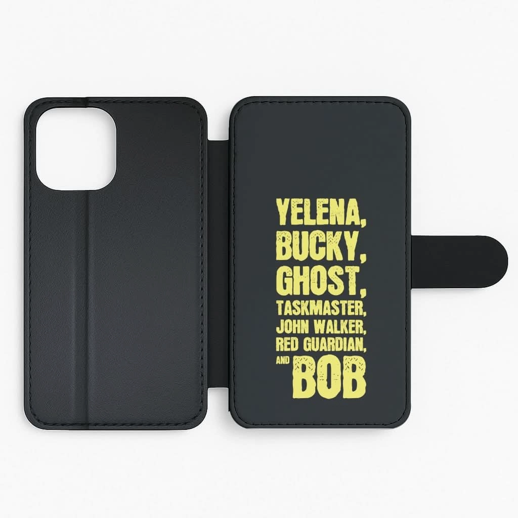 Antiheroes List Flip / Wallet Phone Case Sleek Finish Hybrid Build