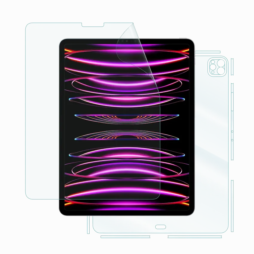 Apple iPad Pro 12.9 inch (4th Gen) Screen Protector laptop screen saver Bubble Free Shield