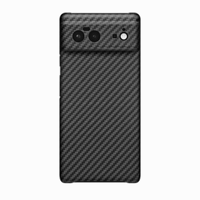 Aramid Fiber Pixel 6 Thin Case Polished Surface Texture Comfort Shield Texture