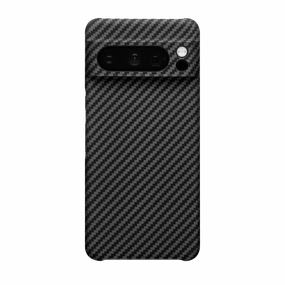 Aramid Fiber Pixel 8 Pro Thin Case Smooth Feel Flexible Surface Texture