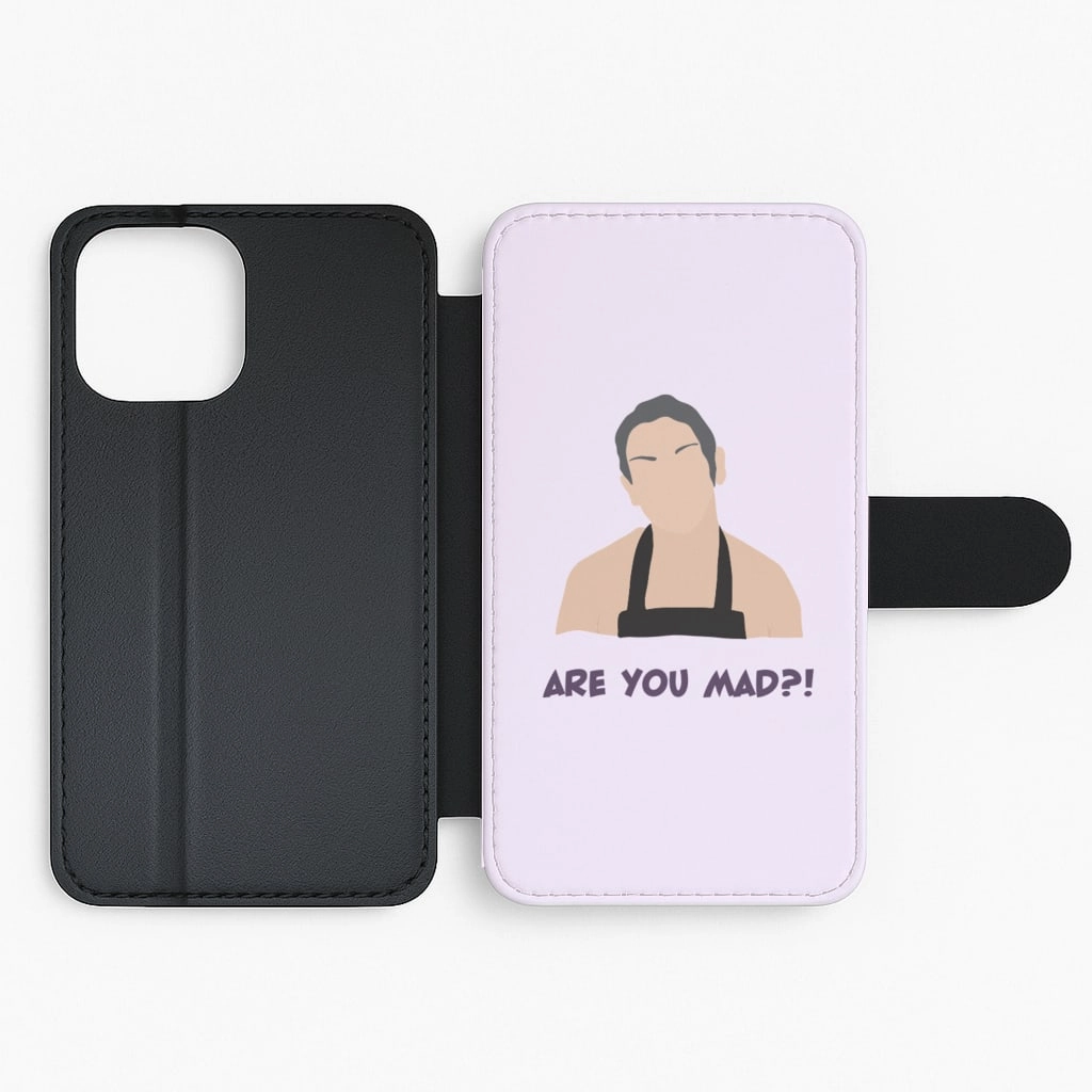 Are You Mad - Friday Night Dinner Flip / Wallet Phone Case Port Protection