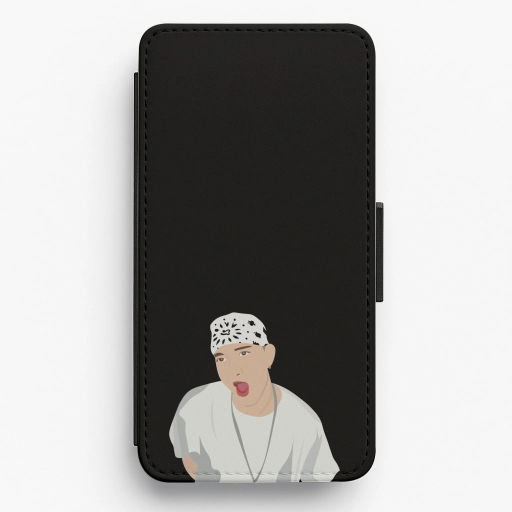 Shock Resistant Slim Look Bandanna Flip / Wallet Phone Case