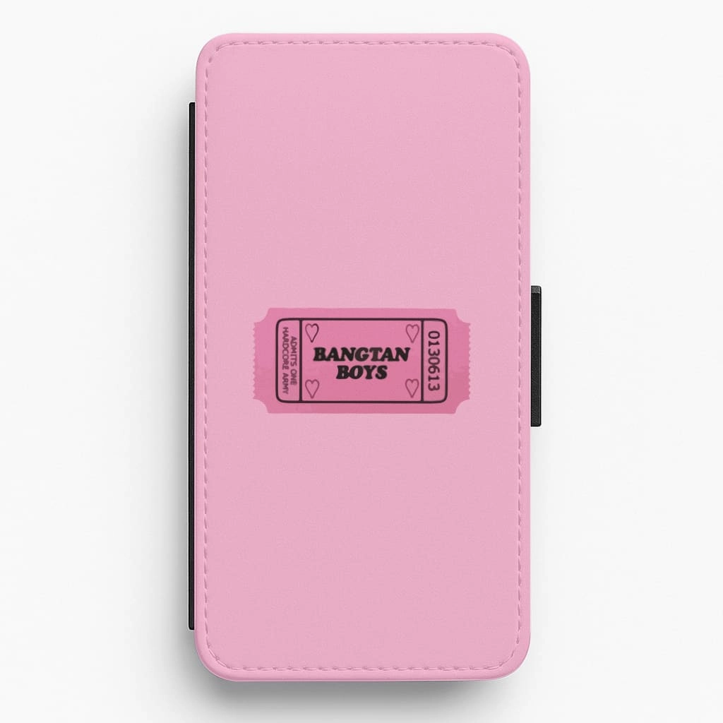 Bangtan Boys Ticket - K Pop Flip / Wallet Phone Case Casual Design
