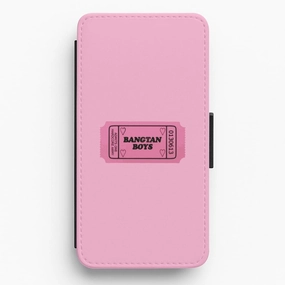 Bangtan Boys Ticket - K Pop Flip / Wallet Phone Case Casual Design